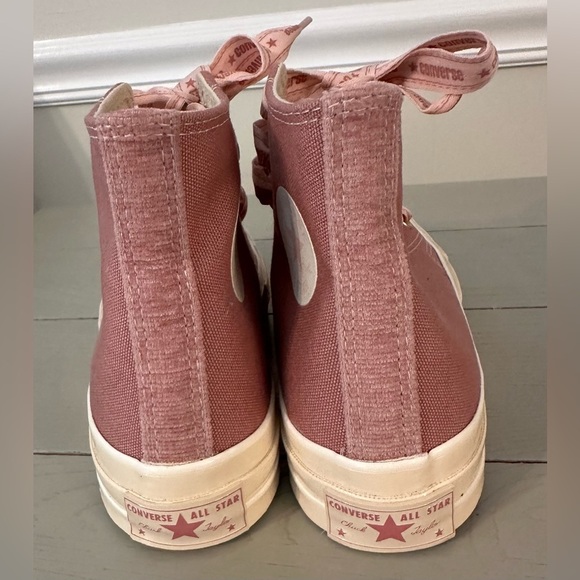 Converse All Star Chuck Taylor High Top Women’s Shoes 6 Pink Sneakers - Picture 8 of 11